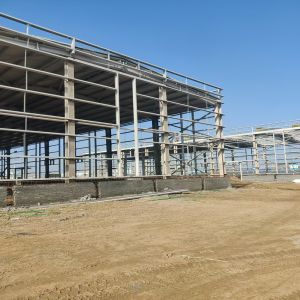 High Weather Resistance Modern Steel Frame Buildings Industrial Steel Constructi