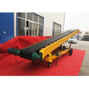 Durable Rubber Belt Conveyor Mobile Length 5-25m