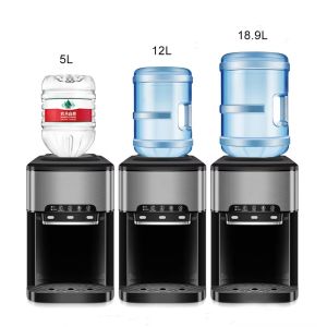 Small Home Commercial Ice Making Machine 3 in 1 Water Dispenser 25kg Bullet Ice