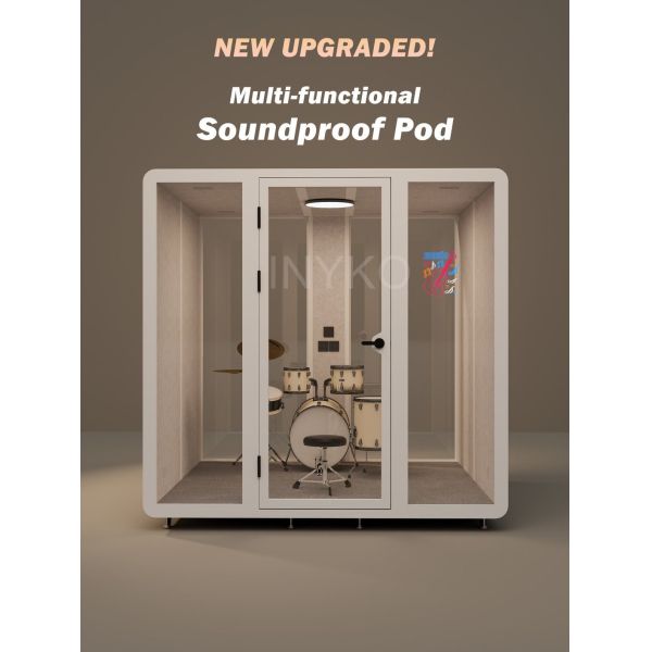Professional Sound Isolation Booth for Work and Leisure Spaces