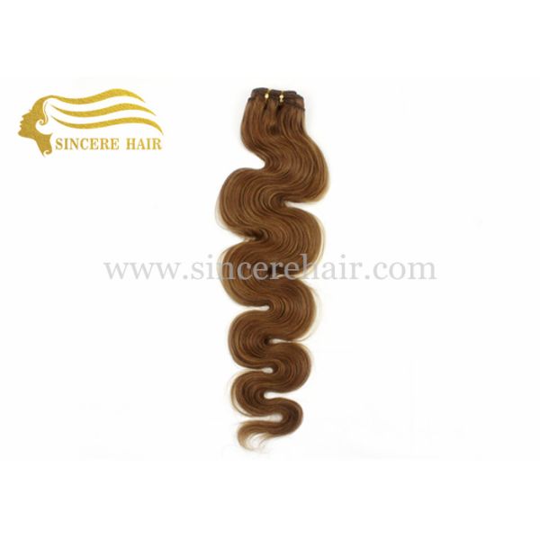Buy 28" Wave Hair Extensions Weaving Weft for sale - 28 Inch Long Body Wave Remy Human Hair Weft Extensions for sale at wholesale prices