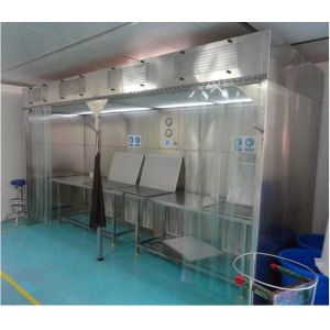 Customized Dispensing Booth / Low Noise Class 100 Clean Room