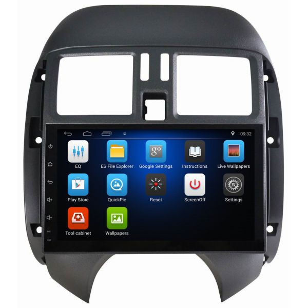 Ouchuangbo auto radio gps navi android 8.1 for Nissan Sunny 2011-2013 with BT USB SWC reverse camera WIFI receiver