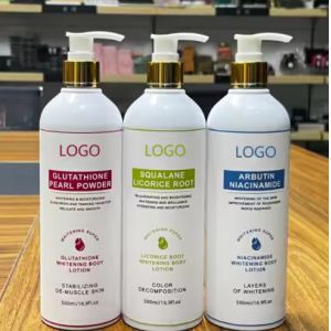 Customized Natural Moisturizing Whitening Body Cream Organic Nicotinamide Body