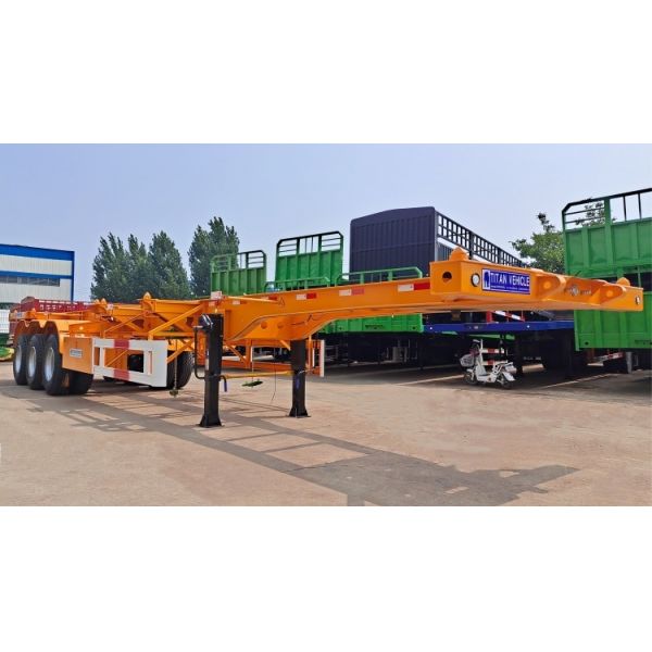 40ft Shipping Container Trailer for Sale | 40 Ft Container Trailer for Sale | Container Semi Trailer