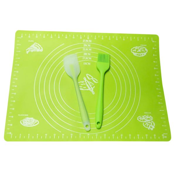 Buy Walmart Hot Sale Wholesale Non Stick Rolling Food Table Silicone Heat Baking Mat at wholesale prices