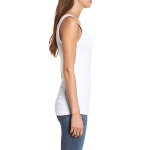 Fashion Casual Summer Women's Cotton Fitness Racer Back Workout Tank Tops for