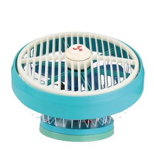 8inch Single Head Oscllating Car Rechargeable Fan