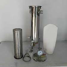 25-350 Mircon Filter Bag Micron Rating Stainless Steel Bag Filter Housing for