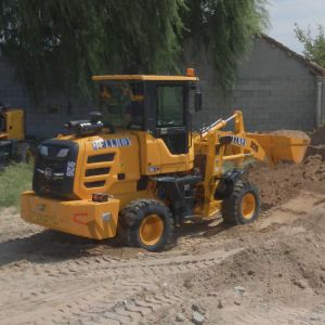 Mini Front End Articulated Construction Equipment Wheel Loader Isuzu Alex