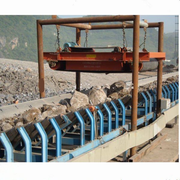 High Magnetic Field Permanent Overband Conveyor Magnetic Separator for Conveyor