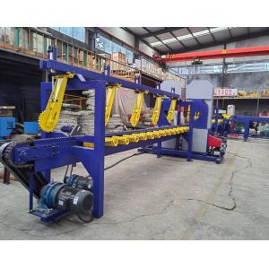 Industrial Timber Sawing Sawmill Machine Twin Blade Double Heads Automatic