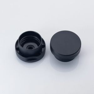 PP Plastic Black Plastic Big Top 28 mM Flip Top Conditioner Shampoo Bottle Cap