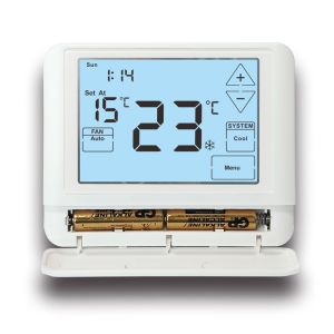 AC Smart Home Thermostat Programmable 24V Battery Power Supply