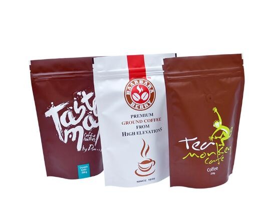 Custom Printed Standup Aluminum Foil Laminated Biodegradable Air Tight k Bags For Food