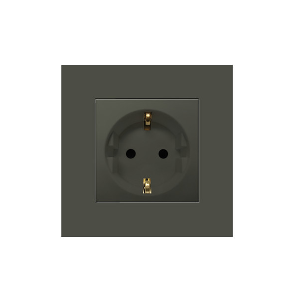 Buy PA Champagne  Electrical Power Socket , schuko 16 Amp Smart Plug at wholesale prices