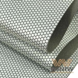 PU PVC Football Synthetic Leather High Tearing Waterproof Customized