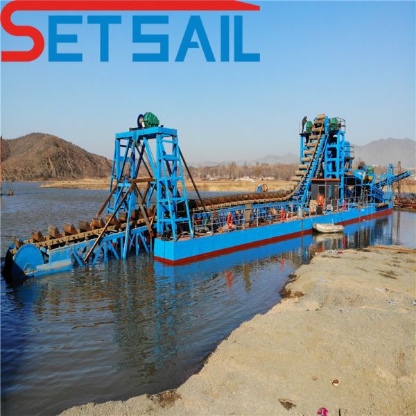Chain Bucket River Diamond Dredging Equipment