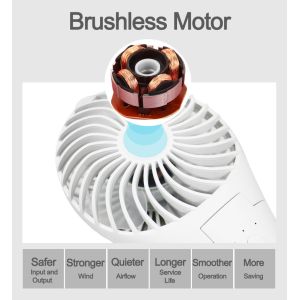 2 in 1 portable battery fan