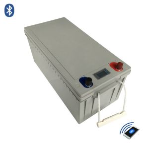 MSDS 200AH 12V Battery Pack Lithium Iron Phosphate Battery With Bluetooth