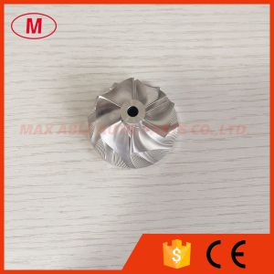 Quality RHF5 37.11/48.00mm 6+6blades turbocharger aluminum 2618/milling/billet compressor wheel for VICC for sale