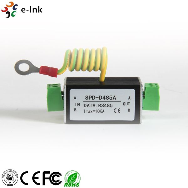 Buy RS485 Signal Surge Protector PoE Power Splitter 5V U c 6.8V U r 8.8V, 5KA 10KA at wholesale prices