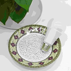 V0 UL94 PA6 Plastic Granules High Light Diffusion Polyamide Granules For LED