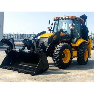 388 Mitsubishi Engine Four Wheel Steering Bucket Wheel Loader / Construction