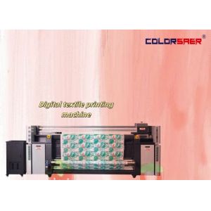 China SAER Digital Fabric Printing Machine 2200mm 3 Heads Sublimation on sale