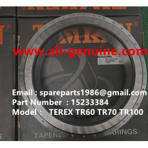 China TEREX 15233384 CONE BEARING OFF HIGHWAY NHL DUMP TRUCK TR35 TR50 TR60 TR100 3305B 3305F 3303 3307 TR45 TR70 MT4400 on sale