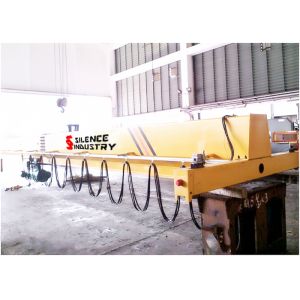 Customized Single Girder Bridge Crane Reasonable Structure Low Power Consumption