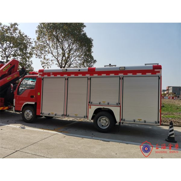 2900 Horsepower Water Tanker Fire Fighting Trucks 4 × 2 Chassis