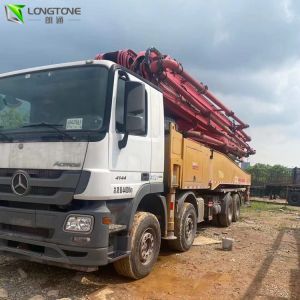 Customized Iveco Mixer Concrete Pump Second Hand 120M³/H 550L