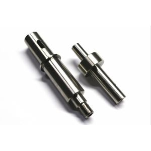 4140 Steel Precision CNC Machined Parts Shaft Hard Anodizing Surface