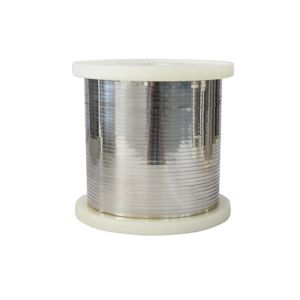Ni60Cr15 637 MPA Nickel Chromium Resistance Wire Flat NiCr Alloy