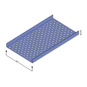 China Factory Custom Large Span Perforated Cable Trays on sale