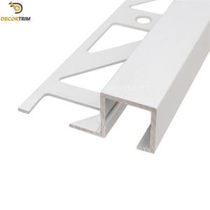 2500x11mm Metal Tile Trims , Aluminum Alloy Ceramic Tile Edge Profiles