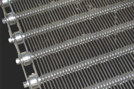 304 Stainless Steel Balanced Weave Conveyor Belt Bread Baking Chain Link Wire Mesh