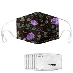 Antibacterial Floral Printed Reusable Face Mask