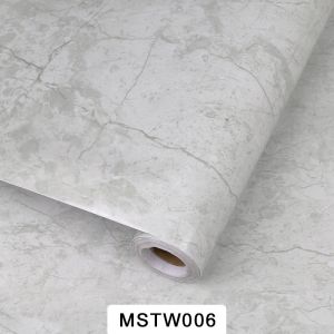 Hotel Smooth Waterproof Pvc Self Adhesive Marble Decorative Wallpaper For