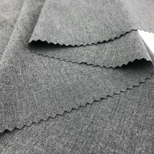 China 225gsm Woven Plain Dyeing Polyester Fabric TR Suit Cloth Breathable on sale