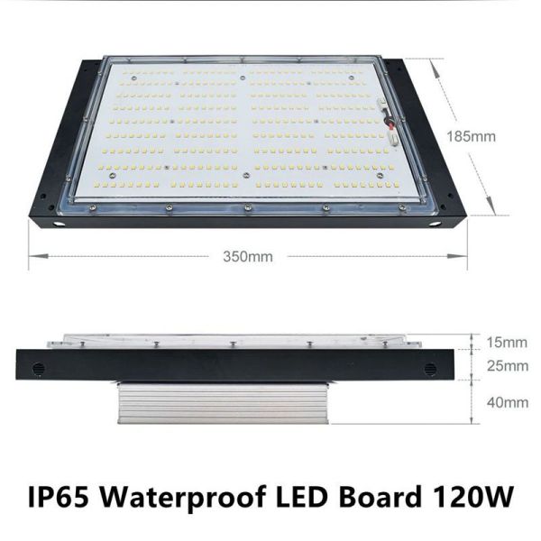 Buy 120w Hydroponics LED Grow Lights 3500k Dimmable IP65 Rated Waterproof at wholesale prices