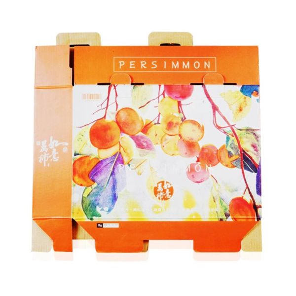 Retcangular PDF Corrugated Shipping Boxes Fruit Printing