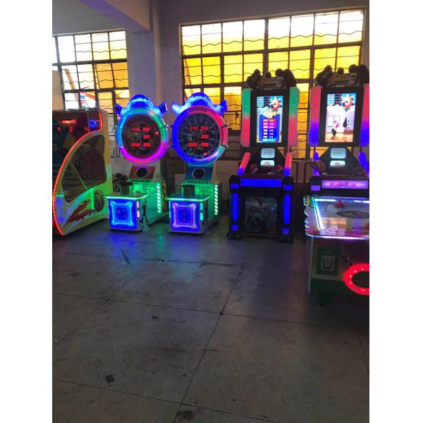 Fashion Amusement Game Machines Lifts Pressure Hercules Boxing Game Equipment