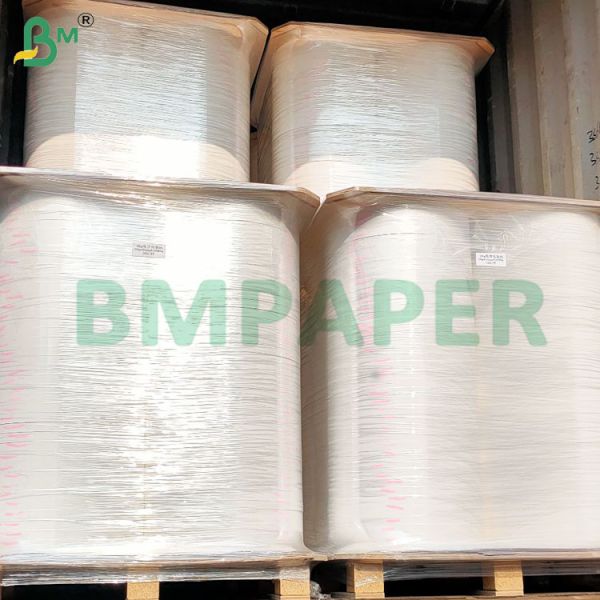 60/120 gsm Wood Pulp Printable High Stiffness Straw Paper Rolls 60/120 gsm Wood Pulp Printable High Stiffness Straw Paper Rolls