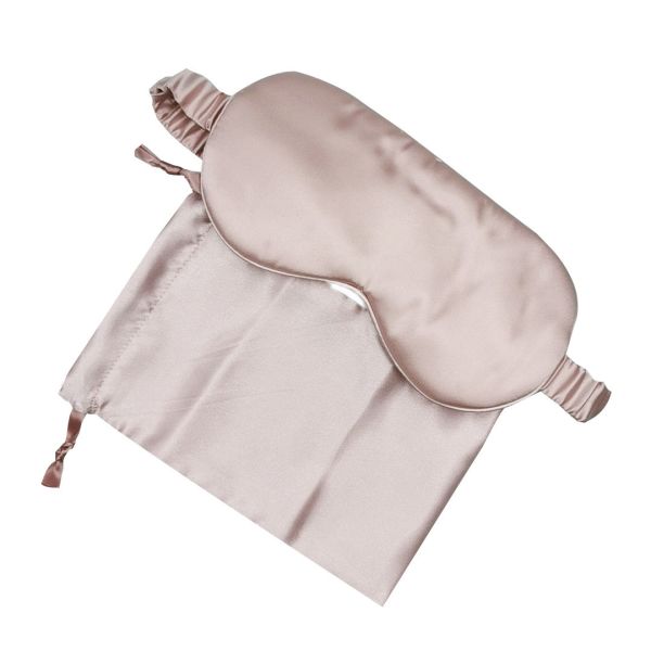 Spot wholesale silk eye mask With bags custom LOGO shade mulberry for sleeping well