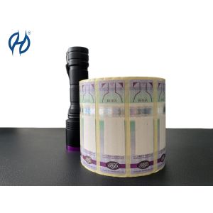 Customized Tax Stamp Duty with Watermark Surface Finishing Security Paper