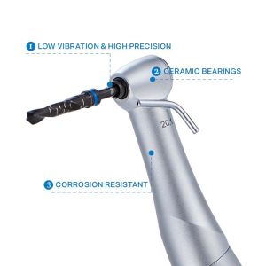 Detachable Dental Implant Contra Angle Handpiece With Push Button Chuck Type