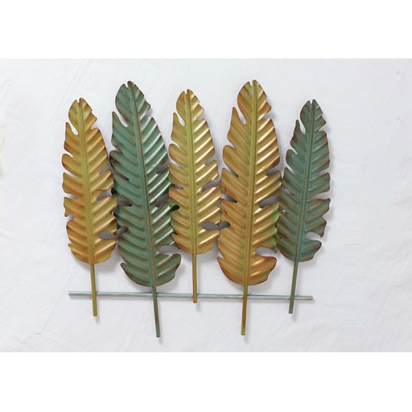 Buy Palm Leaves Metal Wall Art Decor at wholesale prices