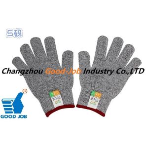 Food Grade 13G Uncoated EN388 Level 5 Cut Proof Gloves